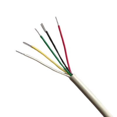 China Copper 5 Core Copper Wire Conductor With Jacket Gray PVC Instrument Flexible Cable For Suction Wire Sensor for sale