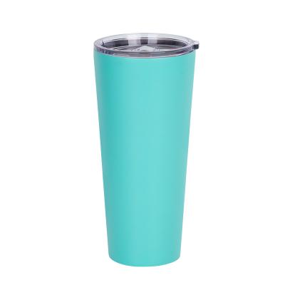 China 30OZ Mint Green Vacuum Tumbler Stainless Steel Stocked Tumbler Water Bottle for sale