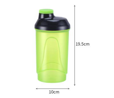 China Sustainable Sport Customize Shake Bottle Protein Bottle Shaker for sale