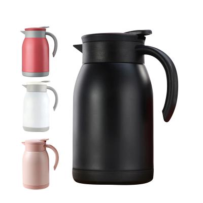 China WITH LID 20oz European Style Vacuum Coffee Pots Stainless Steel Thermal Coffee Carafe for Coffee and Teas Water and Beverage Dispenser for sale