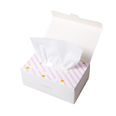 China Box Tissue Factory Price Virgin Pulp Cotton Paper Absorbent White Facial Tissue for sale