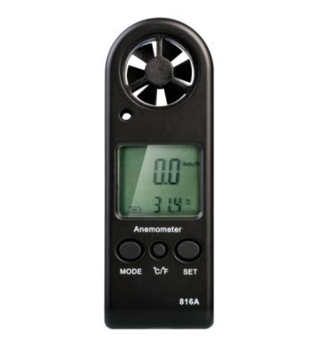 China High Quality 816A High Quality Handheld Wind Meter Digital Anemometer for sale