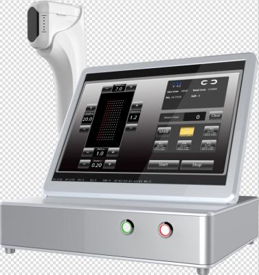 China Máquina focalizada alta intensidade do ultrassom para a cara, parte da mão da máquina 4.5mm da beleza de Hifu à venda