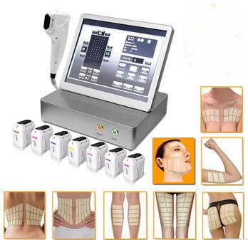 China Hifu Ultherapy Machine Ultrasound Skin Tightening Hifu Face And Neck Lift for sale