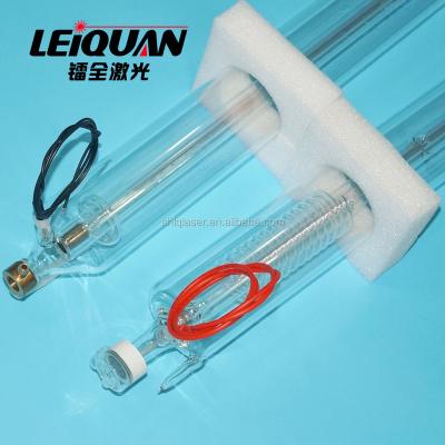 China CO2 Laser Cutting and Engraving CO2 Glass Laser Tube 80W with 10000 Hours Lifespan Made by Shanghai LeiQuan Laser for sale