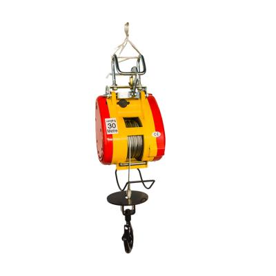 China Hotels Fully Stocked 240v Cable Winch 500kg Single Phase Portable Small Overhead Electric Hoist 110v for sale