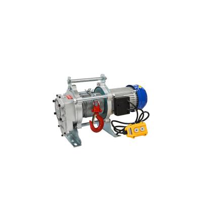 China Lifting Goods 2023 wholesale high quality Competitive Price Good Quality Small Winch Electric Hoist With Aluminum Shell for sale