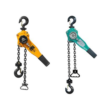 China Hotels High Quality Easy Carry Manual Operated Lever Block Hand Chain Pulley Hoist for Lifting for sale