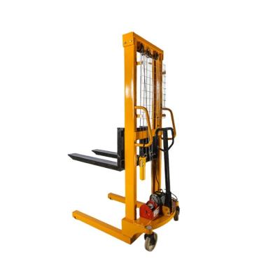 China Hotels Factory Outlet Hydraulic Pump electricPallet Stacker 1.0 Ton for sale