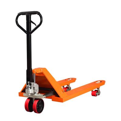 China Hotels 1.5ton all terrain rough outdoor adjustable truck mounted hand pallet stacke for sale