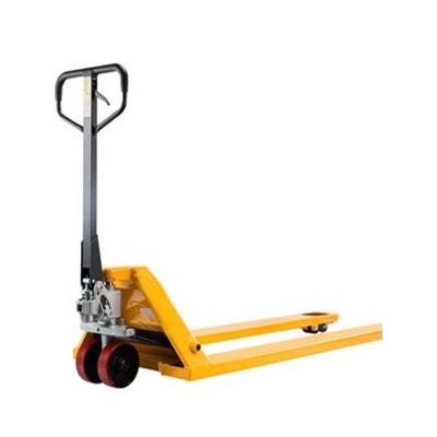 China Hotels 1ton 2 ton 2.5 ton manual Hydraulic Jack machinery hand pallet truck for sale