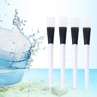 China Angular Blush Hot Selling Mini Facial Brush Mask Set DIY Flat Head Brush Face Mask Brush For Mask for sale