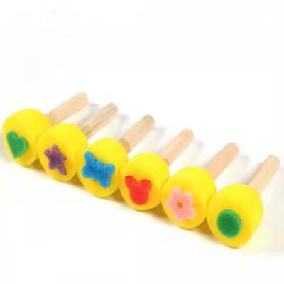 China Paint Tools EVA Plastic Handle Brush Sponge EVA Washer for sale