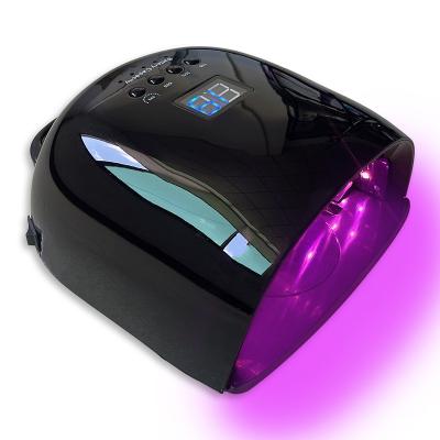 China Nail Art Beauty Led Nail Lamp Rechargeable With Unique Design Nail Dryer Professional 86W Nail UV Lamp for sale