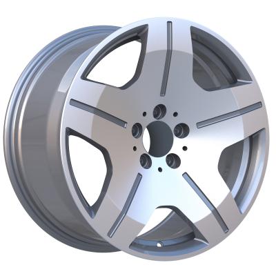 China High Quality Silver ALLOY Design Style Rims Alloy Sports Car Allowy Wheel Aluminum Rims for sale