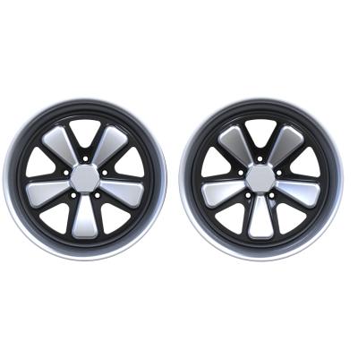 China Aluminum rims 19 inch rims milk white and 5x130 black for Karera for sale for sale