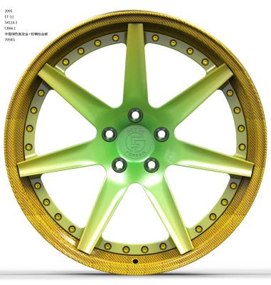 China High quality custom ALLOY car aluminum alloy sports rims forged 5*114.3 20 inch for sale for sale