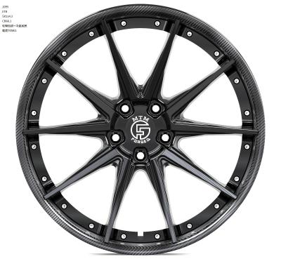 China High Quality Bronze Durable Custom Car Aluminum Alloy Sports Wheel Rims Forged 5*114.3 20 Inch For Sale for sale