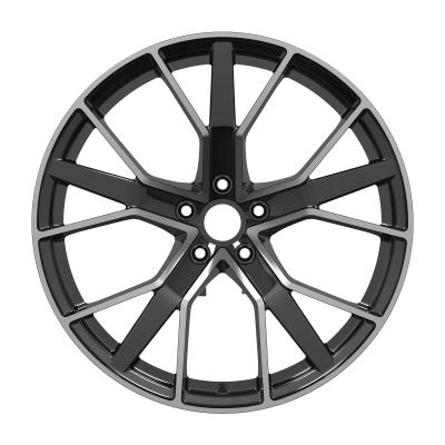 China ALLOY Manufacturers Direct Selling Hole 5 Black Wheel Rim 19 Forged Aluminum Wheels Cover Hub Rims for sale