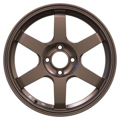 China High Quality Bronze Durable Custom Car Aluminum Alloy Sports Wheel Rims Forged 4x100 16 Inch for sale