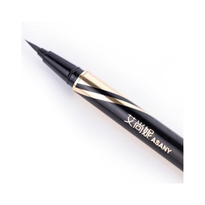 China New waterproof black liquid eyeliner anti-halo dye waterproof eyeliner for sale