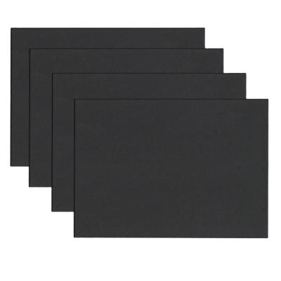 China Recycled Materials Factory Price Cardboard Germany Black Thick Black Core Paper for sale