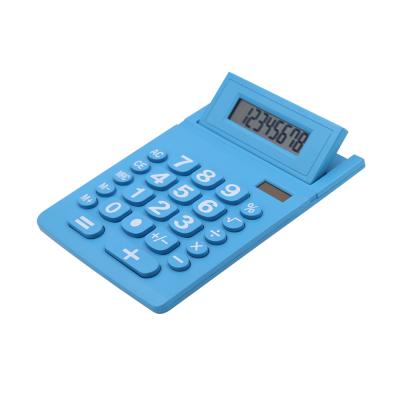 China Cheap General Purpose Calculator Battery Solar Power Giant 8 Digit Calculator Desktop Desktop Calculator with Motion Screen for sale