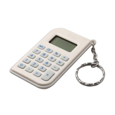 China Wholesale Display Mini Kids Size Keychain Calculator 8 Digits Design Universal Purpose Calculator for sale