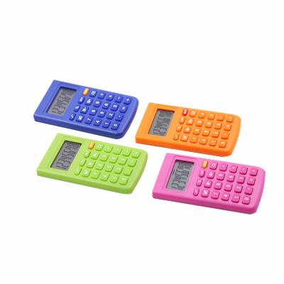 China Mini Lovely 8 Universal Purpose Promotional Custom Super Digit Set Stationery Gift Portable Calculator Calculator for sale