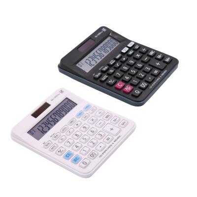 China Black Big Size Two Ways Energy Source 12 Digit Tax Multipurpose Cheap Professional Office Calculator Cashier for sale