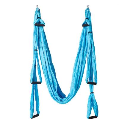 China Professional High Quality Silk Yoga Stretch Hammock Popular Used Anti Gravity Flying Aerial Yoga Swing Kit for sale