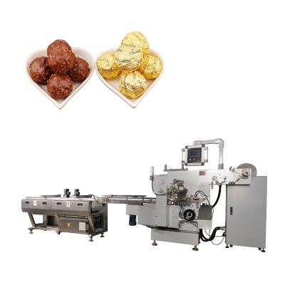 Cina precisione Macchine per imballaggio multifunzione per wafer di cioccolato a sfera di noccioline in vendita