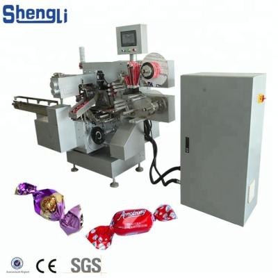 China Horizontal Double Twist Candy Wrapping Machine with 300 ppm Speed 2960*1560*2150 MM for sale