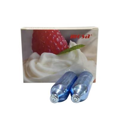 China Sustainable Food Grade Whipped Cream Chargers 8g Mosa Cream Bulk Sale Natural Quality Chargers for sale