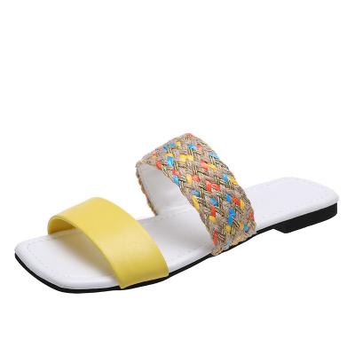 China Wholesale Cheap Women Casual Flat Sandals New Fashion Trend Shoes Slipper Sandal Wedge for sale