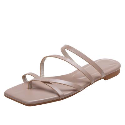 China Latest fashion trend sandals new summer release women's and ladies' flat sandals slide women's sandals for sale