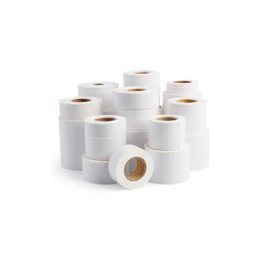 China Factory Low MOQ Packing Roll Label Shipping Thermal Label Stickers Custom White Blank Heat Sensitive Labels Sticker for sale