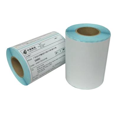 China Factory Price Waterproof Cheap Direct Shipping Thermal Label Roll Colored Thermal Sticker Label Paper 60 x 40 Thermal Sticker for sale