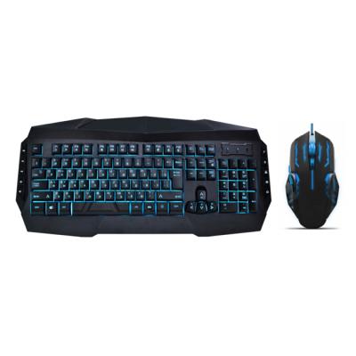 China Wholesale Optical Gaming Keyboard and Mouse Gaming Mouse and Keyboard Combo Set for Computer Games for sale