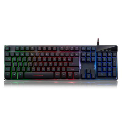 China 2021 Latest Multimedia Keys Gaming Keyboard Multimedia Computer PC PC Gaming Keyboard For Professional Gamers for sale