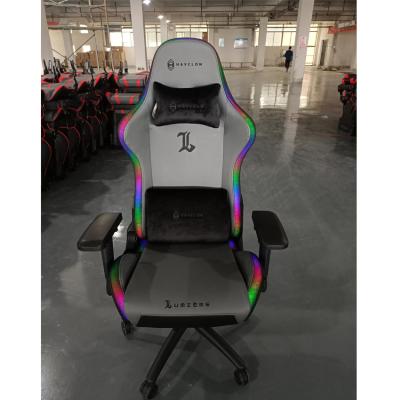 China 2021 New Factory Direct Ergonomic Office (Height) Adjustable Racing Gaming Chair With RGB for sale