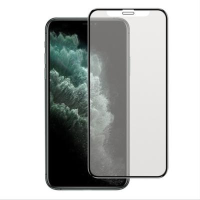 China Transparencies 2021 new high screen tempered glass screen protector frosted glass mobile phone silk tempered film for sale