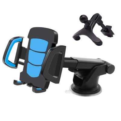 China Adjustable Car Mobile Phone Holder Suction Cup Car Navigation Holder for Mobile Phones Below 6.8 Inch for sale