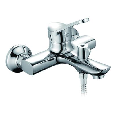 China BOOU Contemporary Wall Mounted Shower Faucet Shower Faucet Brass Bathroom Bath Mixer Taps (OB8245-3) for sale