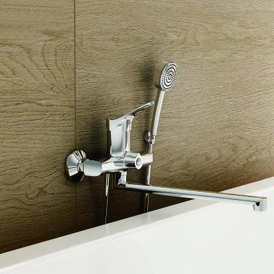 China Boou New Design Modern Wall Mounted Bathroom Brass Single Handle Tub Shower Faucet Bath Mixer (OB8245-18F) for sale