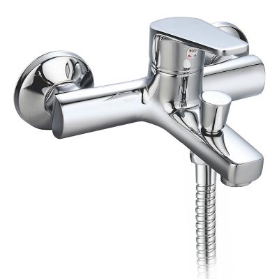 China BOOU Modern High Quality Cheap Sanitary Single Handle Bathtub Ware Brass Bath Faucet Mixer (OB8256-3) Modern Bathroom for sale