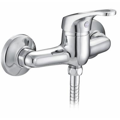 China BOOU Modern Classic Single Handle Wall Mounted Bathroom Tub Shower Faucet Mixer Chromed Bath (OZ8257-4) for sale