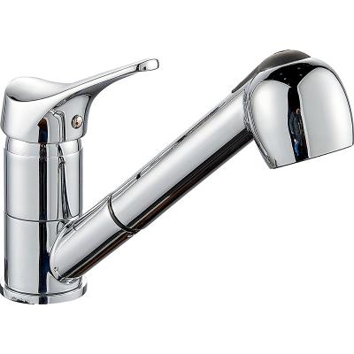 China (OB8245-8) Boou Modern Multifunctional Brass Deck Mounted Single Handle Pull Out Kitchen Sink Mixer Tap Faucet for sale