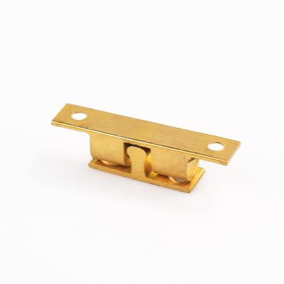 China Kitchen Ball Cabinet Furniture Door Ball Roller Modern Solid Brass Casting Double Hook for sale