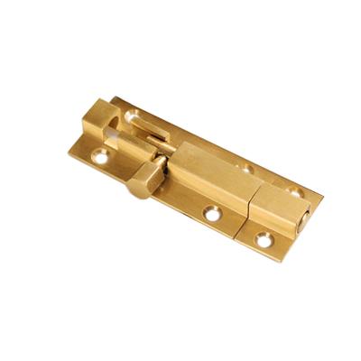 China Traditional Barrier Closing Device Barrel Bolt Brass Door Windows Lock Barrel Lock Bolt for sale